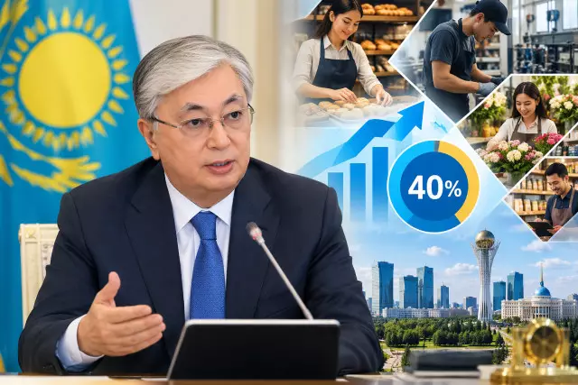 Тоқаев: Қазақстанда шағын бизнестің экономикадағы үлесі 40 пайызға жетті