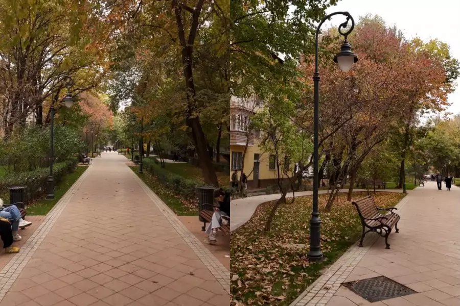 Алматыда жаяу жүргіншілер жолын бөгеген мейрамхана террасасы бұзылды