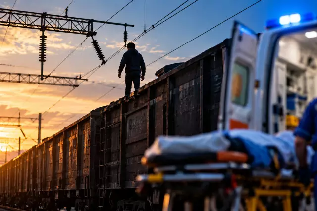 Денесінің 70 пайызы күйген: Ақмола облысында вагонға шыққан жасөспірімді ток соқты