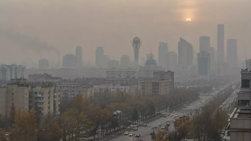 Где в Казахстане самый загрязнённый воздух: данные Казгидромета