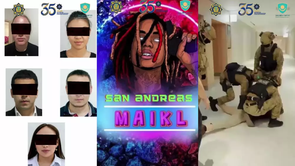 San-Andreas, Mooz және “Царство Аида“: Астанада есірткі дүкеніне қатысты айыпталушылар ұзақ мерзімге сотталды