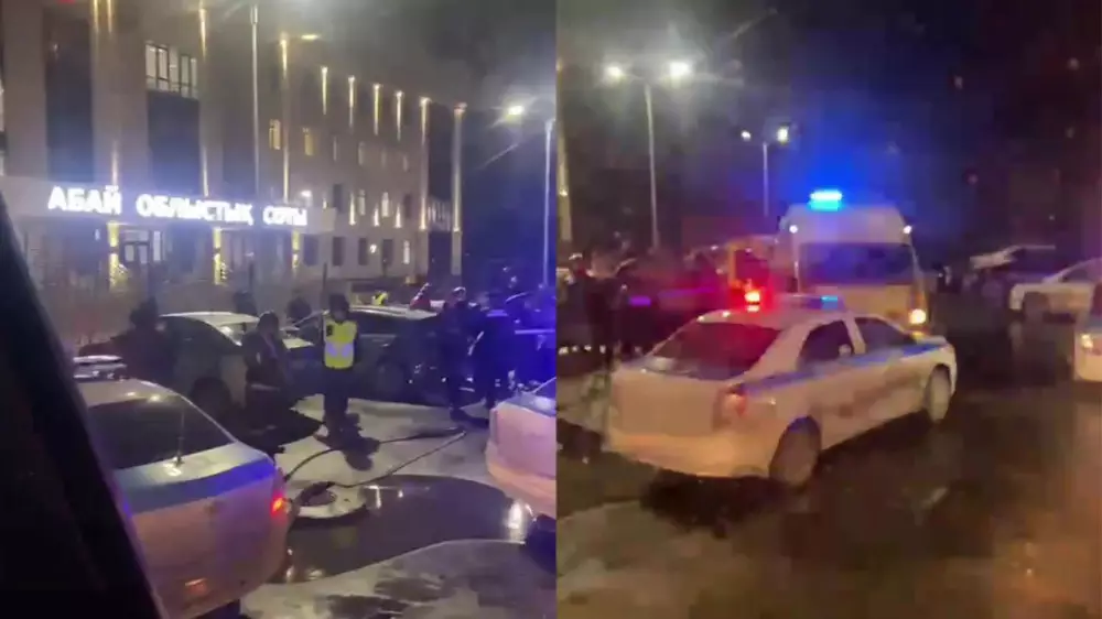 ЧП возле областного суда в Семее: погиб мужчина