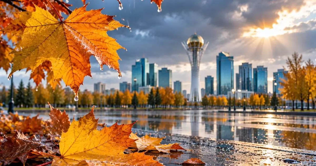  Погода в Казахстане на 31 октября: до +22°C, дожди и ветер до 14 м/с 